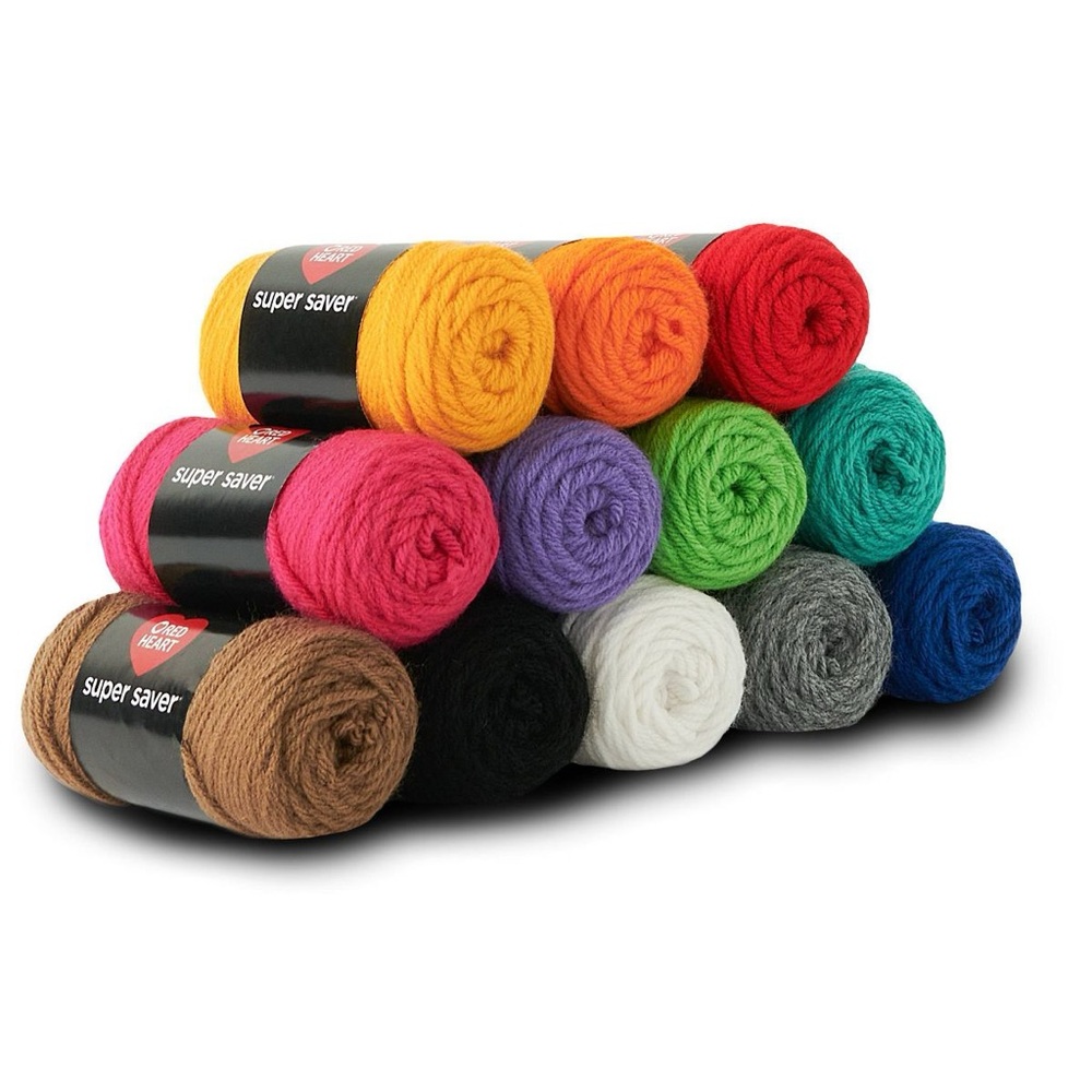 Super Saver Yarn Assortment w/ Hooks